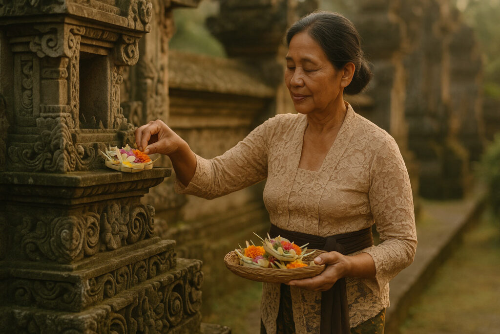 tradition in best island in the world Bali