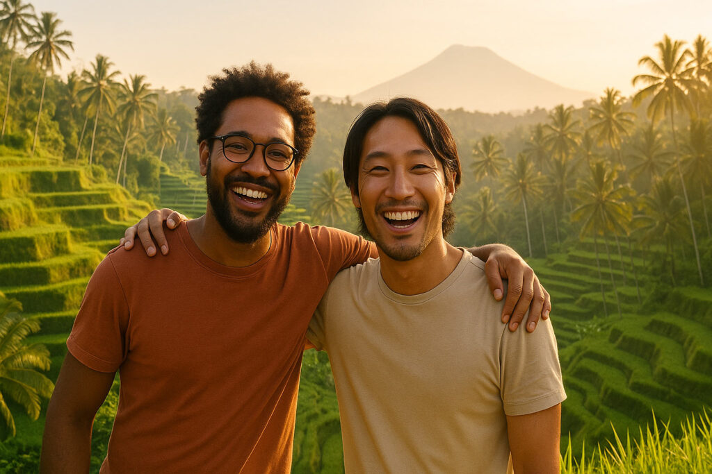 Tegalalang view in best island in the world Bali