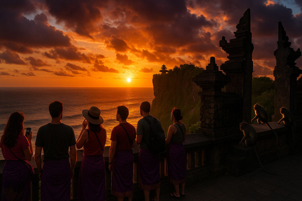 Best Temples to Visit in Bali for First-Time Travelers uluwatu sunset view