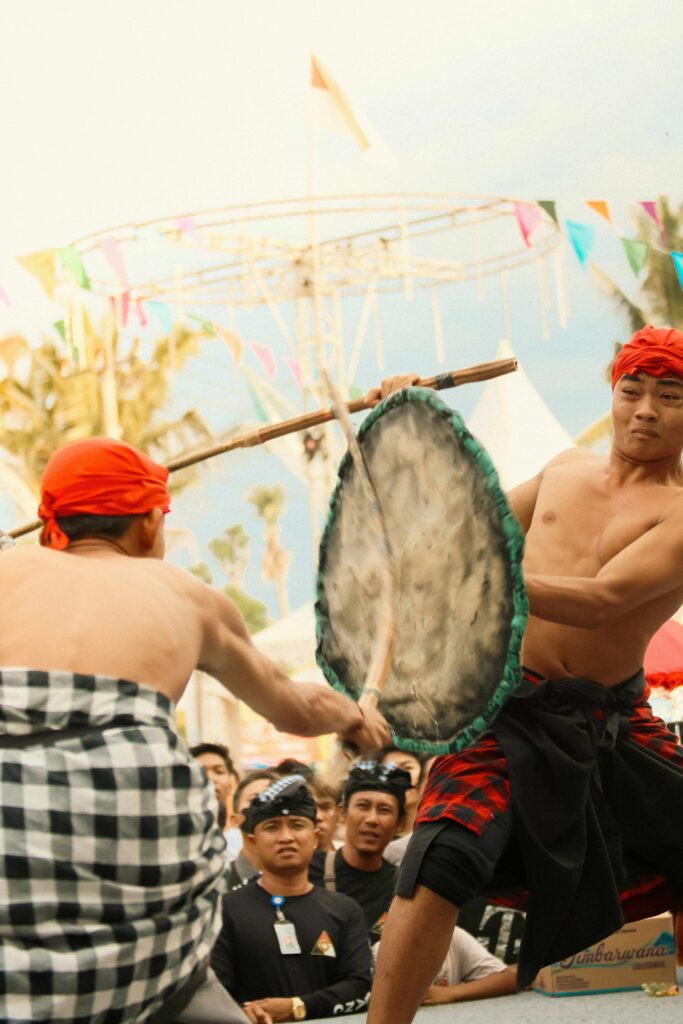 perang pandan bali tradition