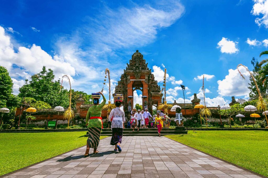 tradition in Temple Respect Bali Temples