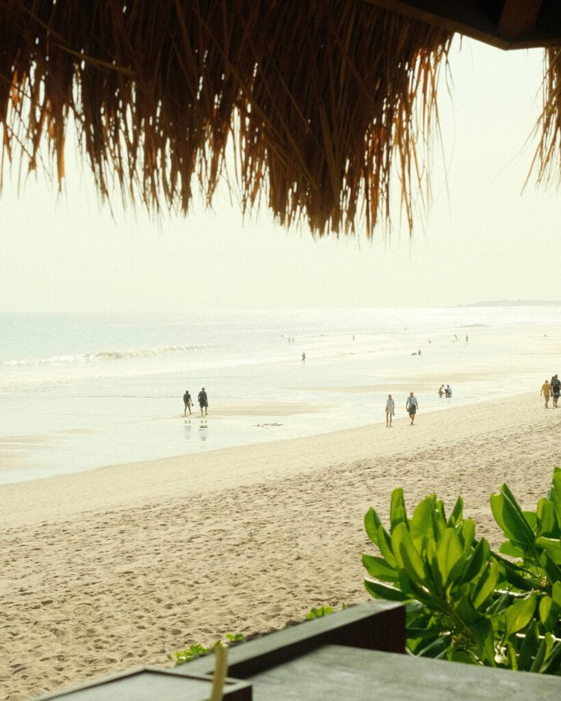 best clean beach in bali