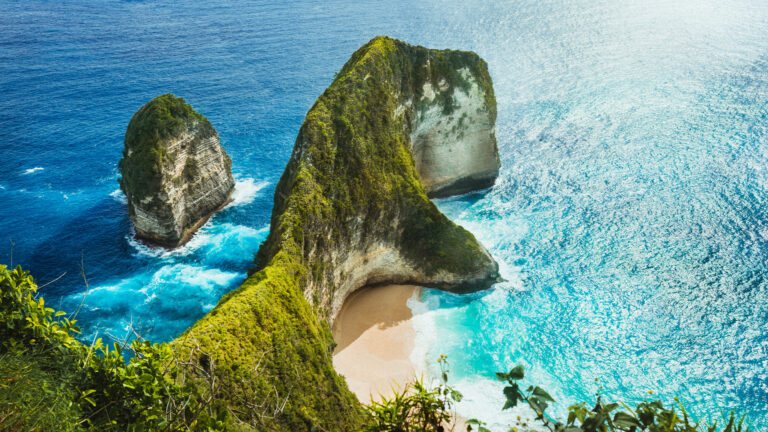 Kelingking Beach Bali ocean view