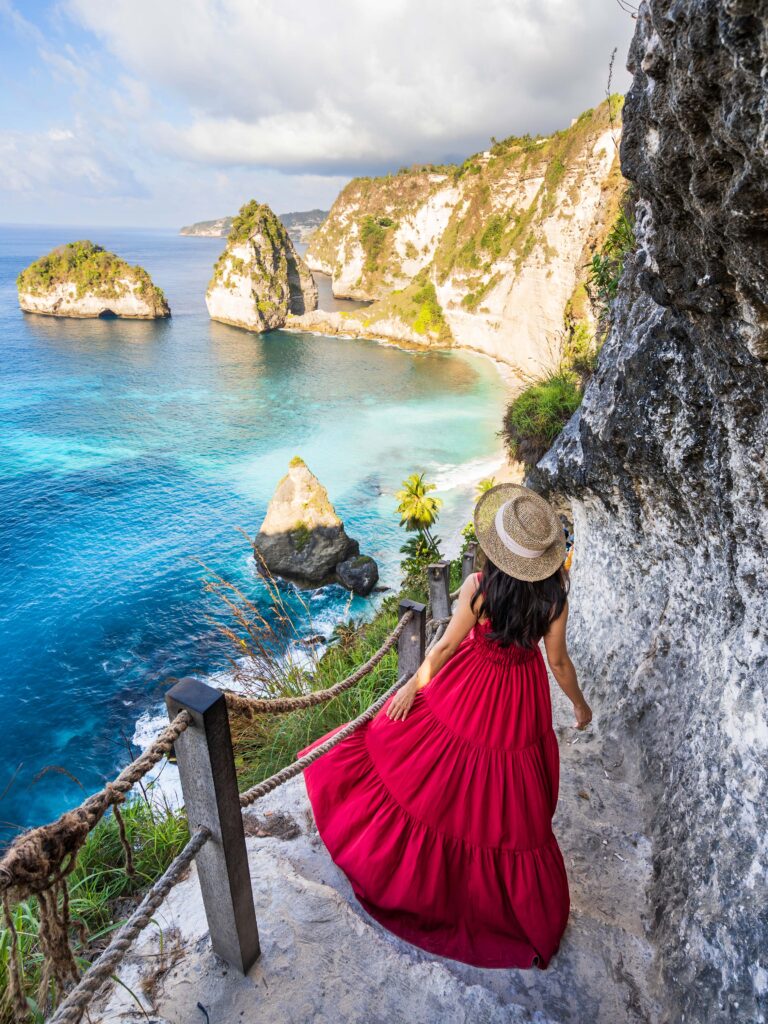 tourist in diamond beach