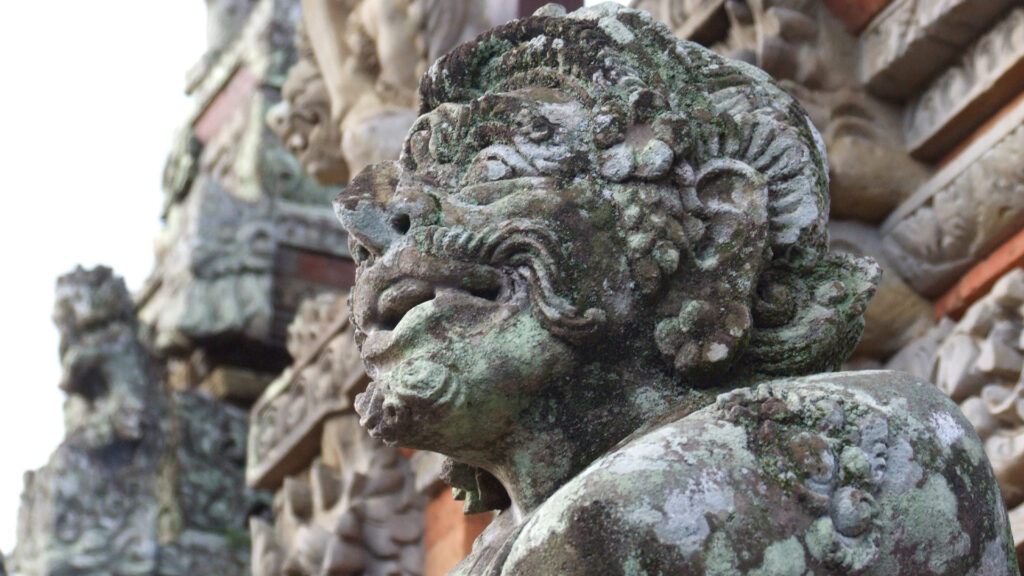 Balinese family compounds