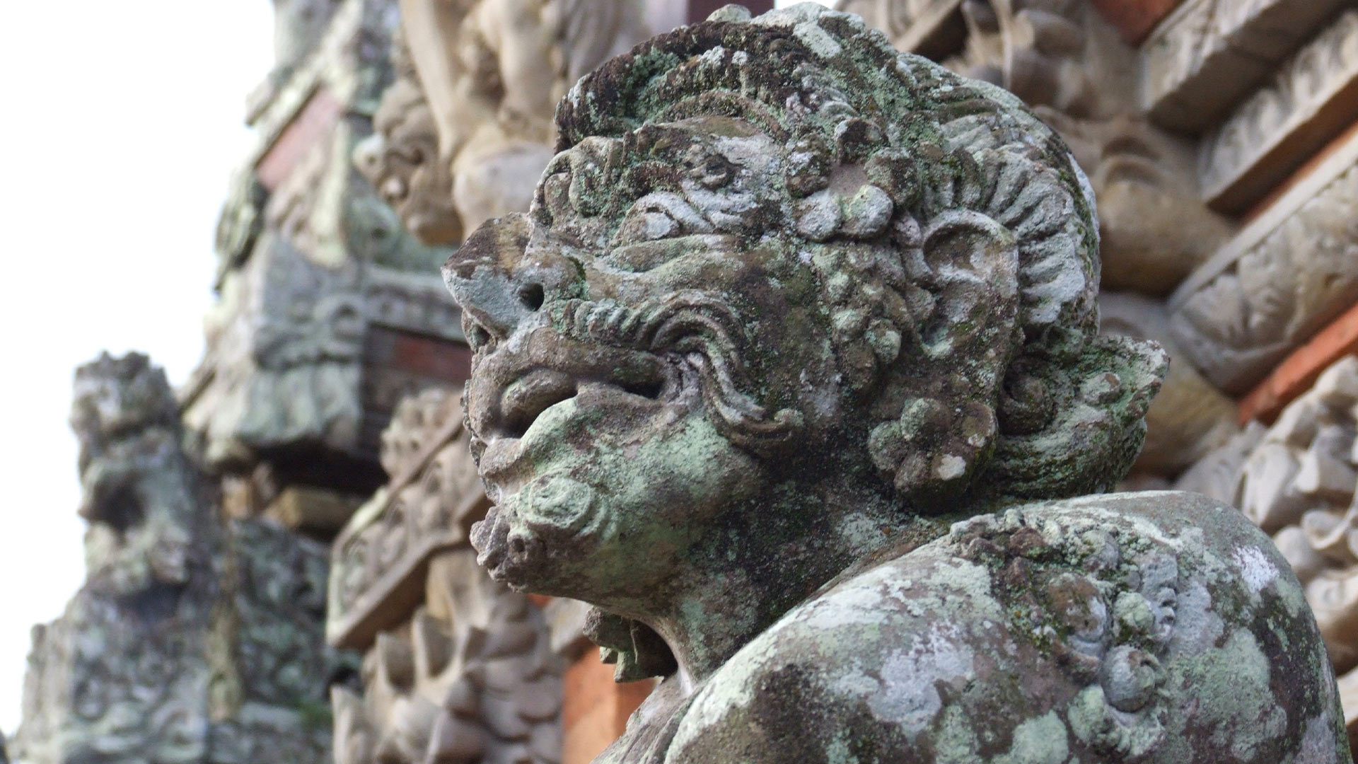 Balinese family compounds