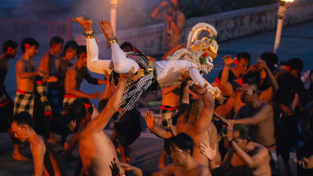 hanoman in kecak dance in Nusa Dua Driver and Tour Service