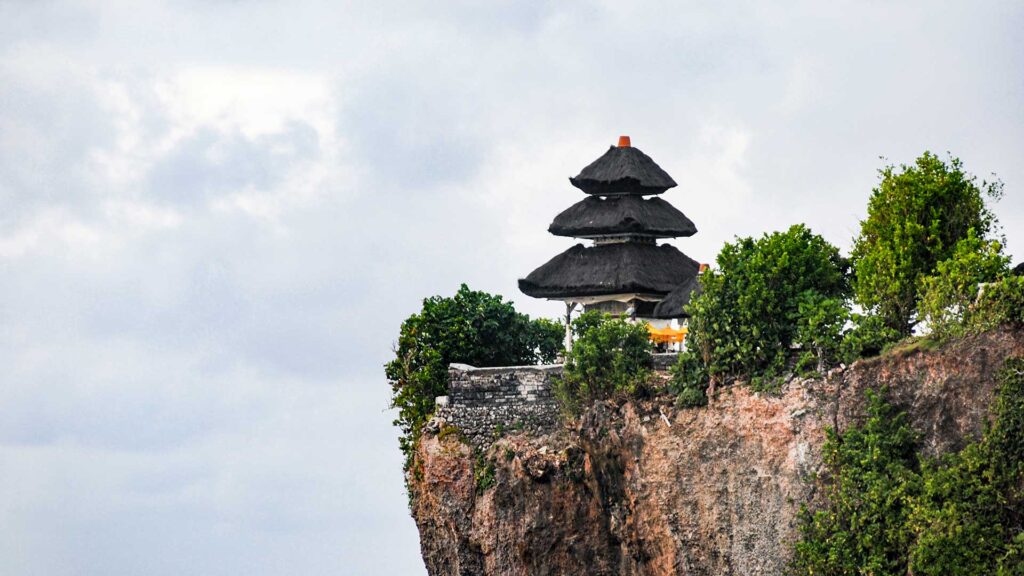 Uluwatu Temple view temple in clift