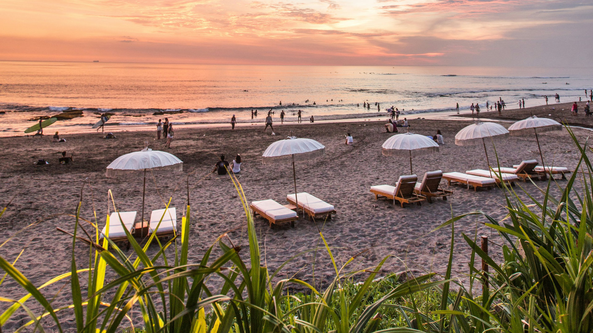 canggu bali tour sunset view