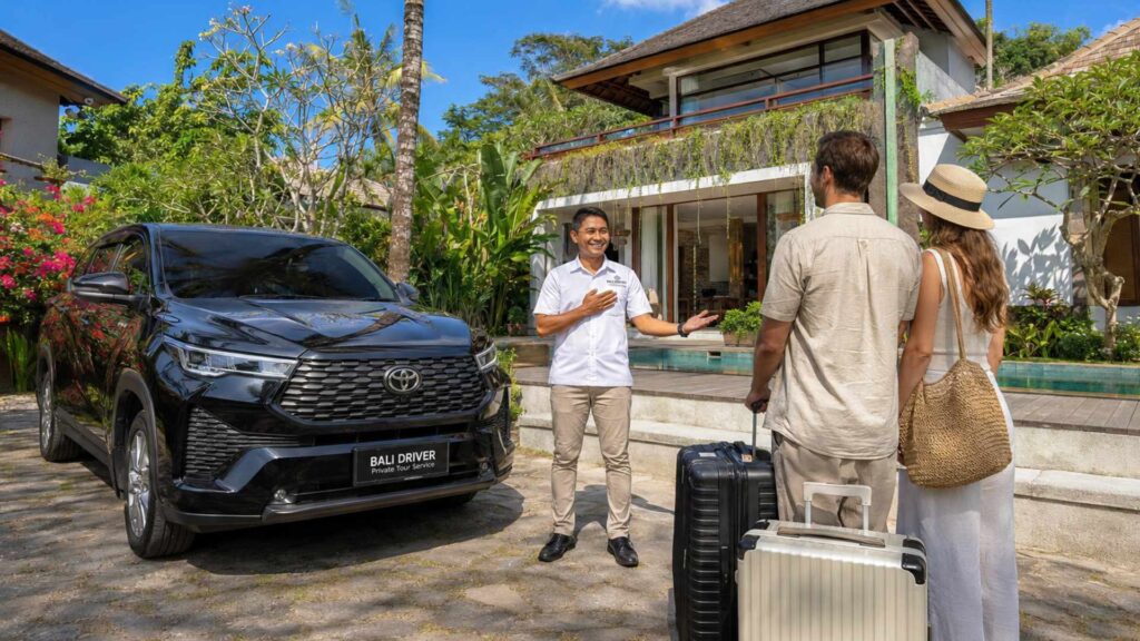 Guest in villa bali driver seminyak
