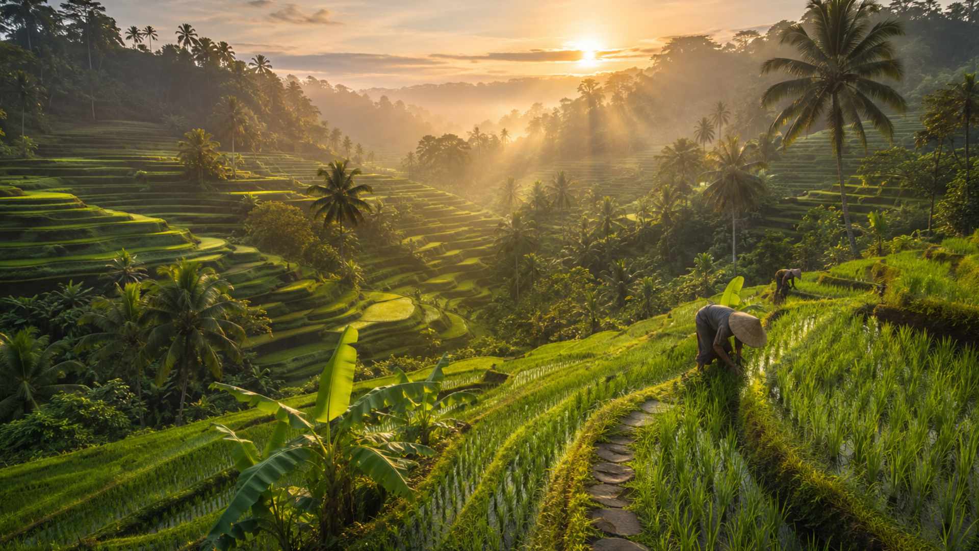 Bali Trip Budget Guide rice terrace