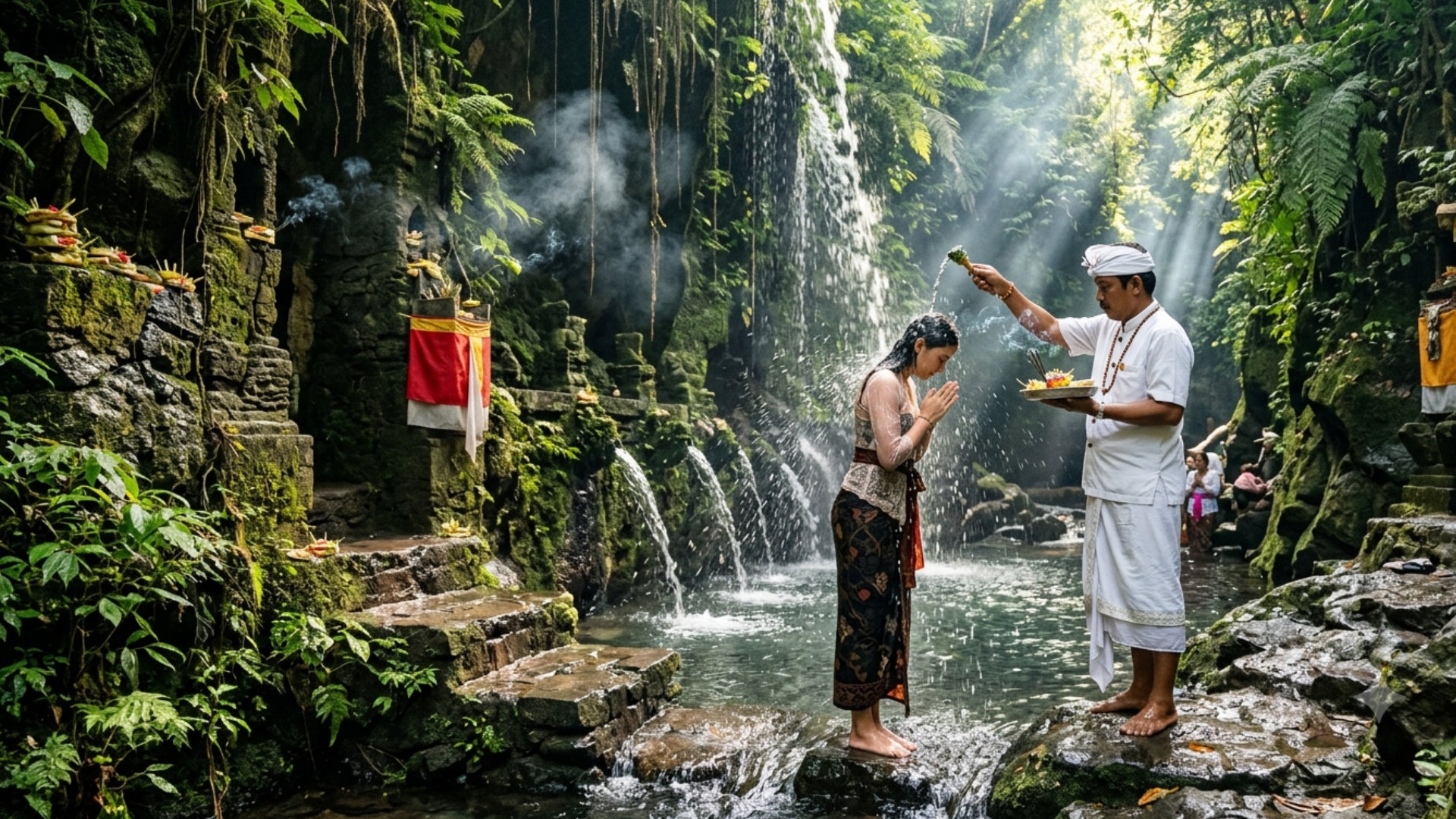 Taman Beji Griya Waterfall