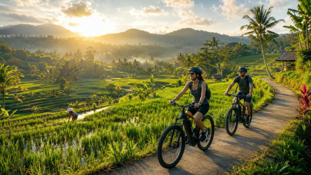 ebike tour ubud