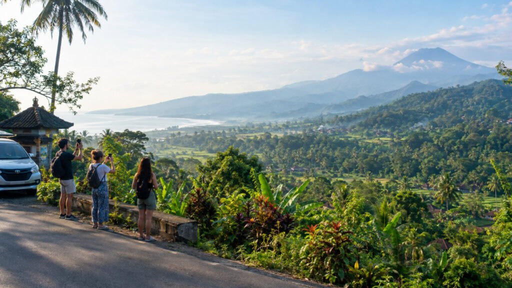 view north bali